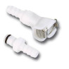 Raccord rapide MOTION PRO Ø8mm simple blocage blanc - 1052804