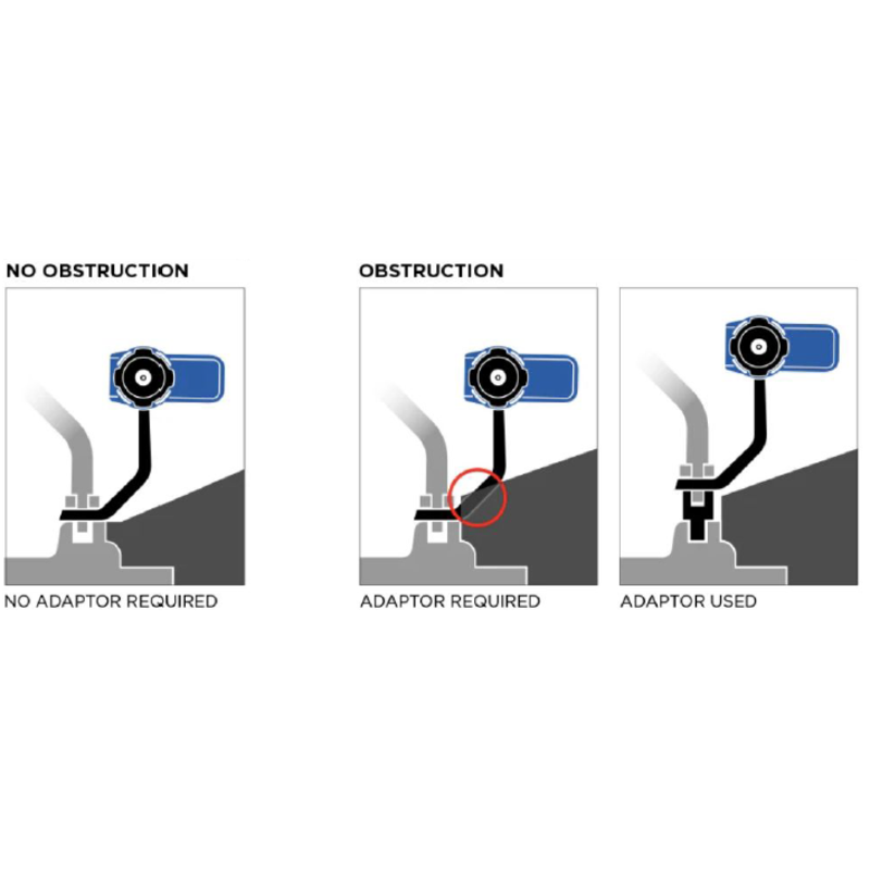 Support de smartphone QUAD LOCK pour rétroviseur - 1126878