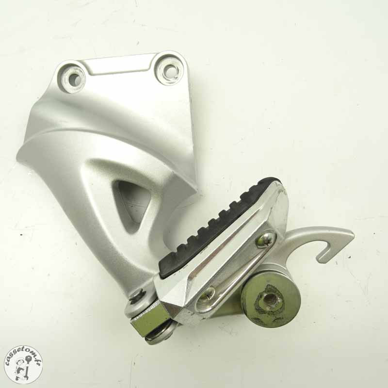 Platine + repose pied arrière gauche Suzuki 1300 GSX-R 2011 - CTM-11696-015