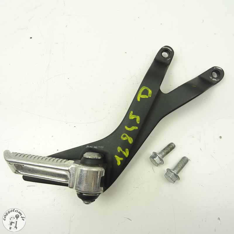 Platine + repose pied arrière droit Zero Motorcycles Electrique FXS ZF7.2 2023 - CTM-12845-001