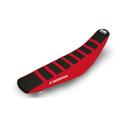 Housse de selle BLACKBIRD Zebra noire/rouge Honda CRF250/450R - 1054171