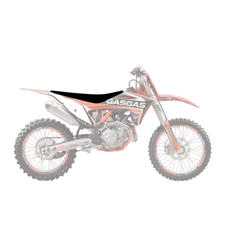 Housse de selle BLACKBIRD Pyramid noir Gas Gas - 1091148