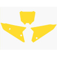 Fonds de plaque BLACKBIRD jaune Honda CRF450