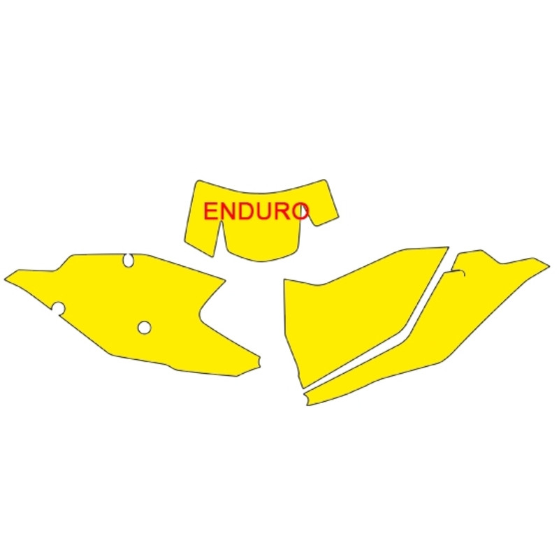 Fonds de plaque BLACKBIRD vert KTM EXC/EXC-F - 1082098005