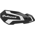 Protège-mains POLISPORT MX Flow noir / blanc - Honda CRF450R / RX Protège-mains POLISPORT MX Flow noir / blanc - Honda CRF450R / RX