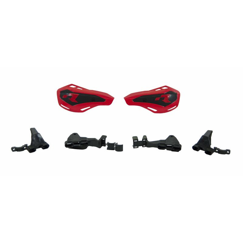Protèges-mains RACETECH HP1 rouge - 1086021007