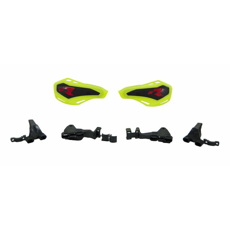Protèges-mains RACETECH HP1 jaune fluo - 1086021005