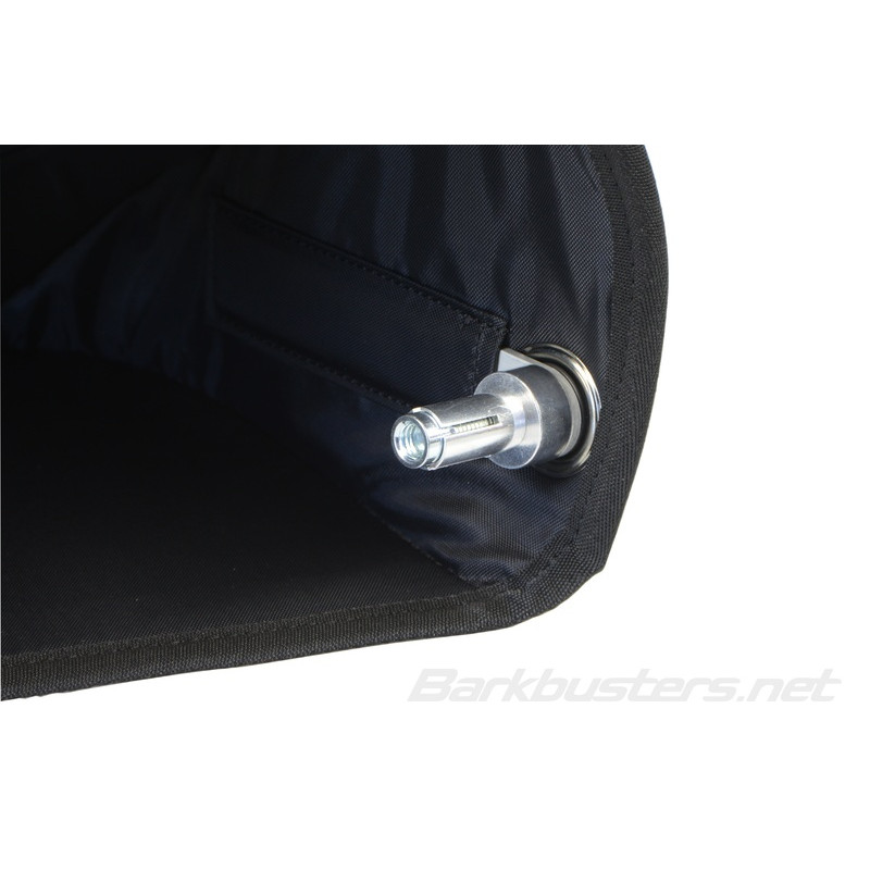 Kit protège-mains BARKBUSTERS BBZ Blizzard/conditions hivernales Multi-Fit tissus noir - 1060855