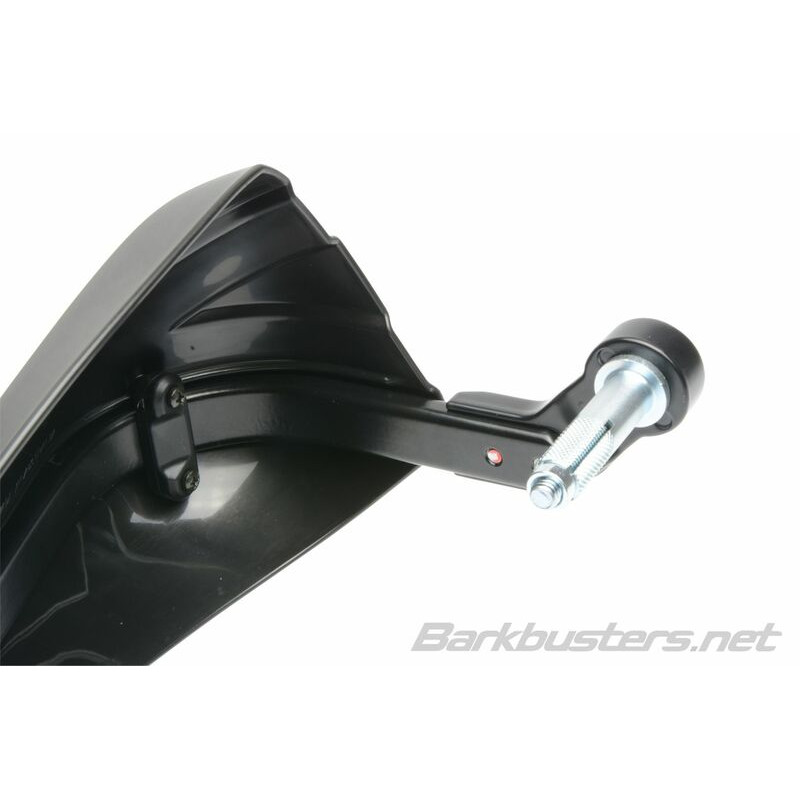 Kit protège mains BARKBUSTERS Storm point d'attache simple embout du guidon creux noir - 1088038001