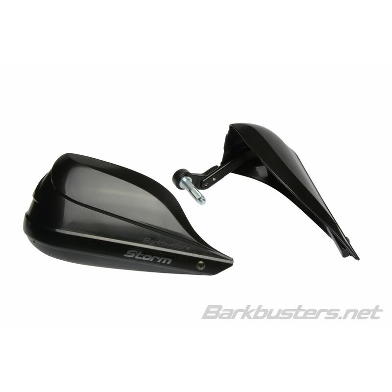 Kit protège mains BARKBUSTERS Storm point d'attache simple embout du guidon creux noir - 1088038001