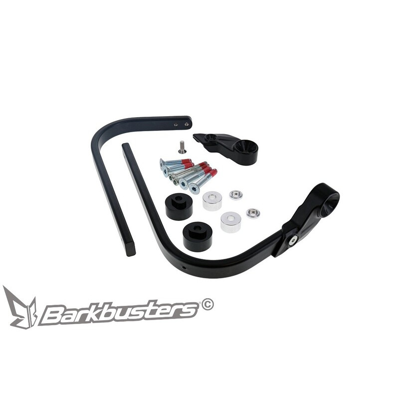 Kit de montage BARKBUSTERS universel point d'attache simple Ø6-8mm pas de vis intérieur embout de guidon noir - 1060776