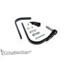 Kit de montage BARKBUSTERS universel point d'attache simple embout de guidon creux noir - 1060775