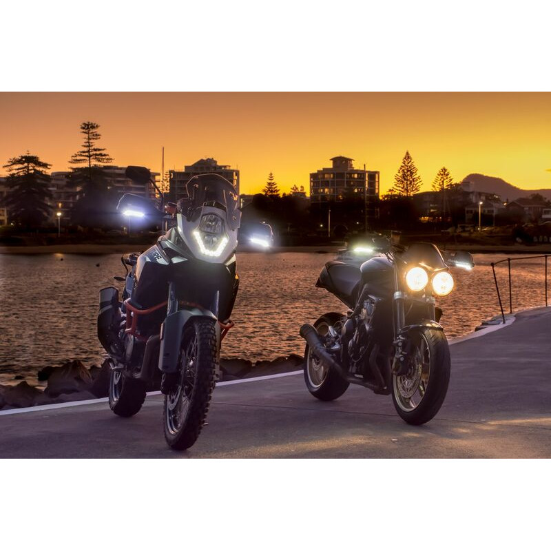 Feux de position BARKBUSTERS LED blanc 2 pièces - 1060833