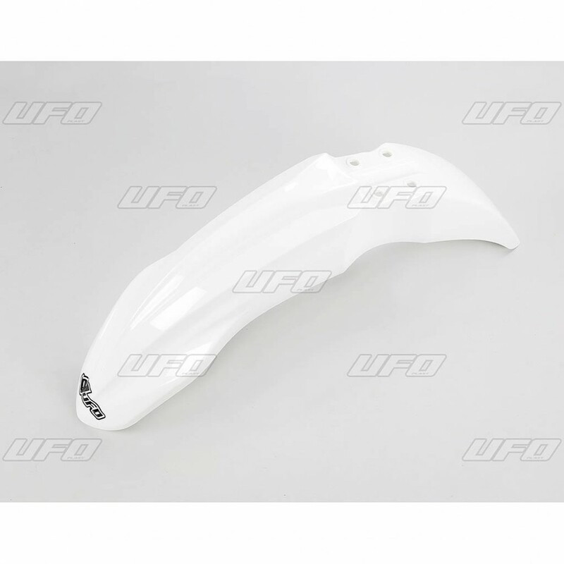 Garde-boue avant UFO blanc Kawasaki KX250F/450F Garde-boue avant UFO blanc Kawasaki KX250F/450F