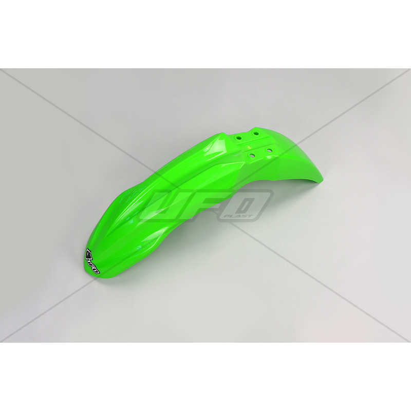 Garde-boue avant UFO vert Kawasaki KX250F/450F Garde-boue avant UFO vert Kawasaki KX250F/450F