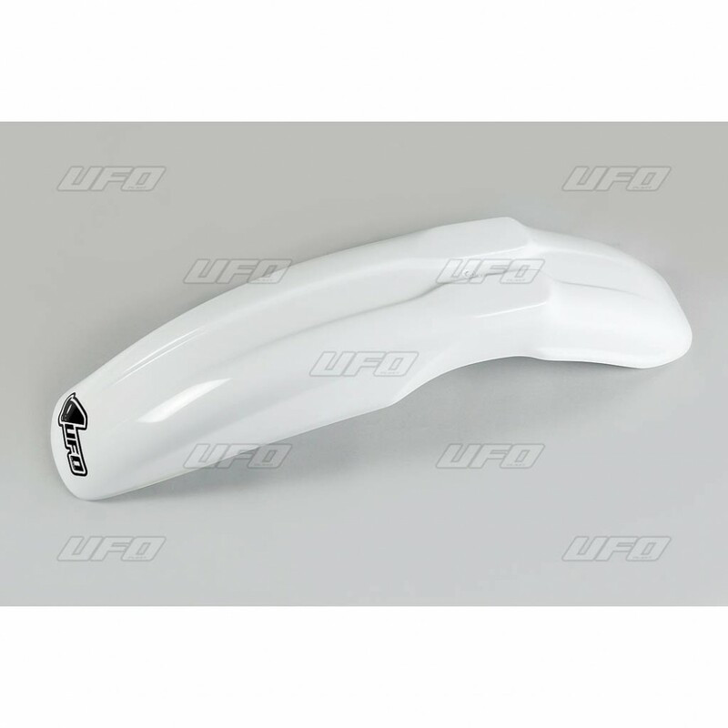 Garde-boue avant UFO supermotard blanc Garde-boue avant UFO supermotard blanc