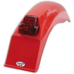 Garde-boue arrière + feu UFO Enduro rouge - 1087485001