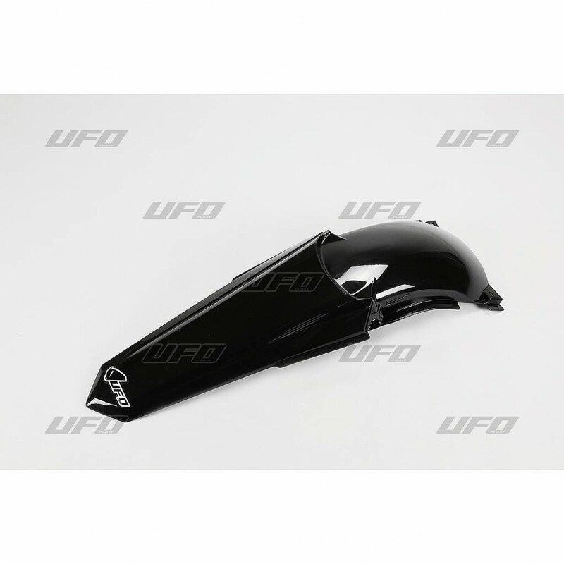 Garde-boue arrière UFO Replica 4T noir Yamaha YZ125/250 - 1087868002