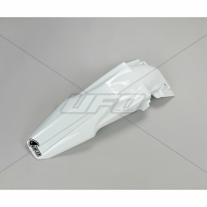 Garde-boue arrière UFO blanc Suzuki RM-Z450 - 1087685004