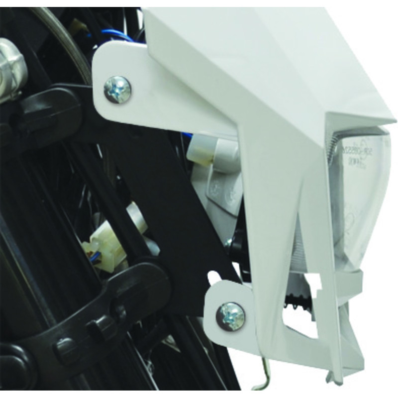 Plaque phare POLISPORT LMX noir - 1086630002