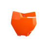 Plaque numéro frontale POLISPORT orange KTM