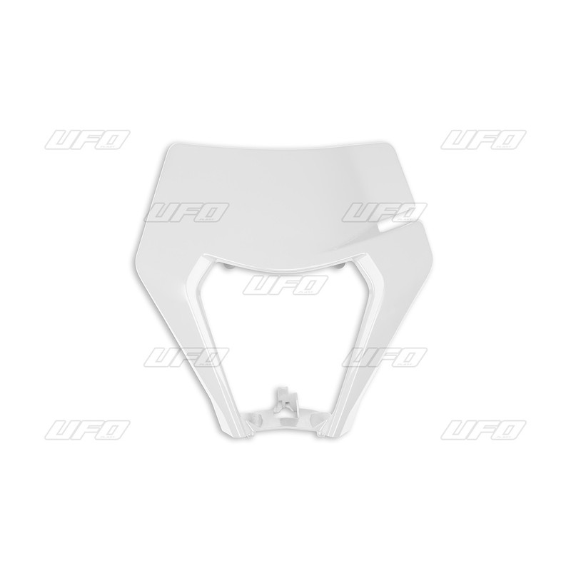 Plaque numéro frontale UFO blanc KTM EXC/EXC-F Plaque numéro frontale UFO blanc KTM EXC/EXC-F