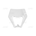 Plaque numéro frontale UFO blanc KTM EXC/EXC-F Plaque numéro frontale UFO blanc KTM EXC/EXC-F