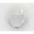 Plaque numéro frontale UFO blanc Kawasaki KX125/250 Plaque numéro frontale UFO blanc Kawasaki KX125/250