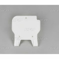 Plaque numéro frontale UFO blanc Kawasaki KX80 Plaque numéro frontale UFO blanc Kawasaki KX80