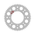 Couronne RENTHAL aluminium ultra-light anti-boue 518U - 420 Couronne RENTHAL aluminium ultra-light anti-boue 518U - 420