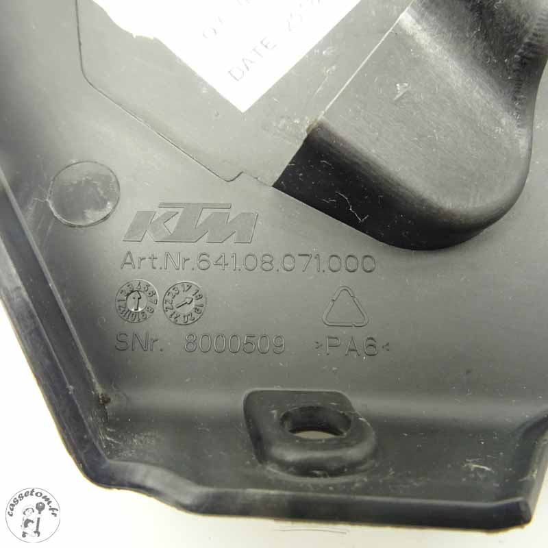 Plastique couverture KTM 790 Duke 2018 d'occasion