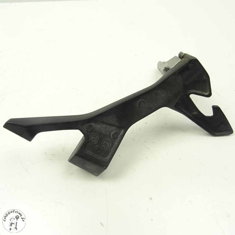 Platine arrière gauche + repose pied Ninja 400 2023