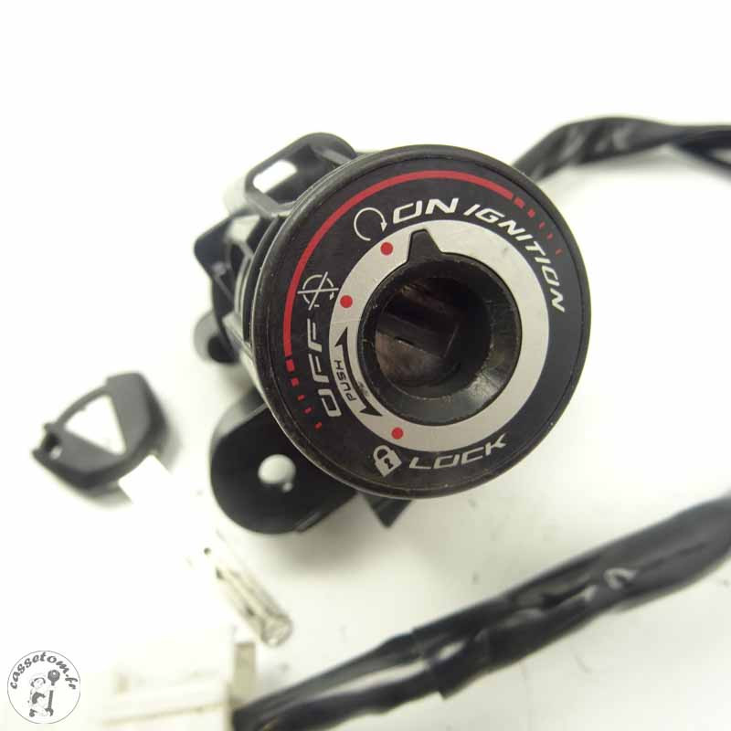 Kit Serrures Kawasaki 400 Ninja 2023 - 1 Clé Recyclée