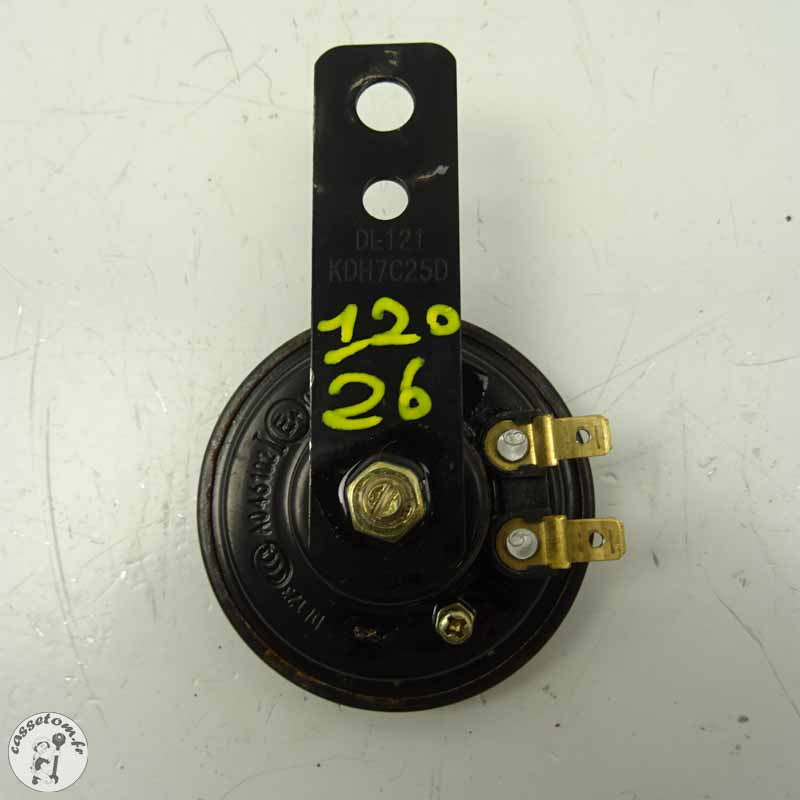 Klaxon Sym 50 Fiddle 2019 - Accessoires moto d'occasion