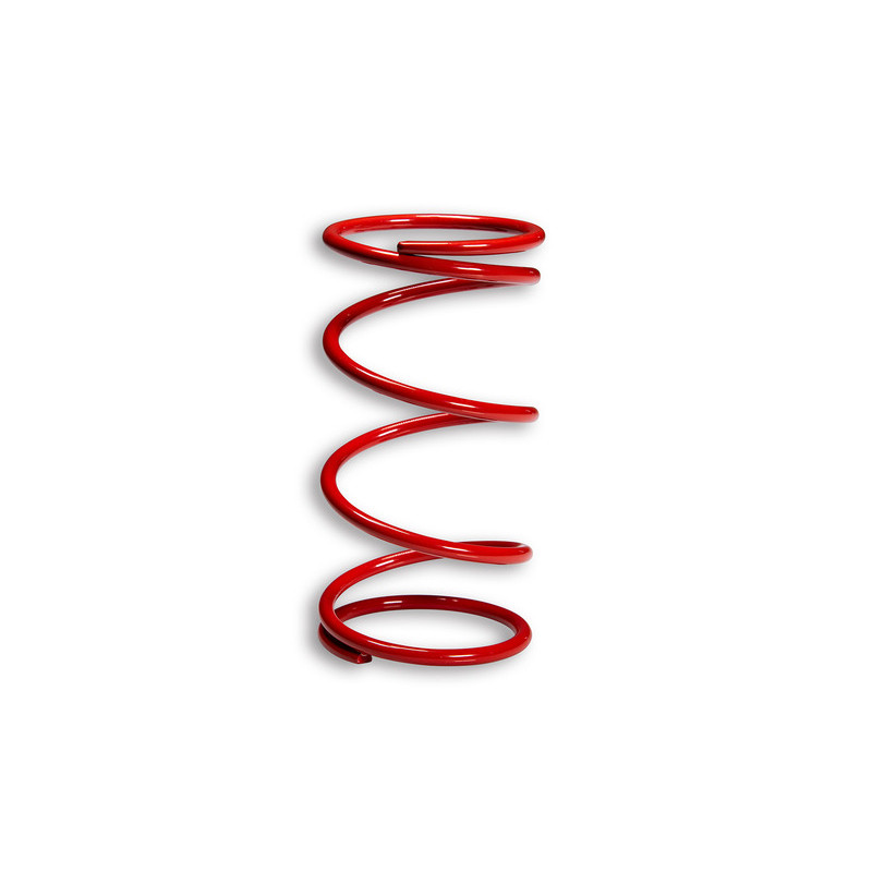 Ressort de poussée racing MALOSSI Ø EXT.58,6X112MM Ø FIL 4,3MM 7,2K - rouge Ressort de poussée racing MALOSSI Ø EXT.58,6X112MM Ø FIL 4,3MM 7,2K - rouge