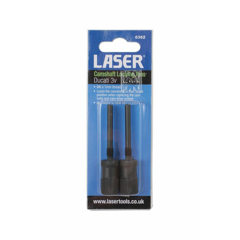 Pige de calage LASER TOOLS arbre à cames Ducati 3 valves