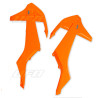 Ouïes de radiateur UFO orange fluo KTM SX/SX-F