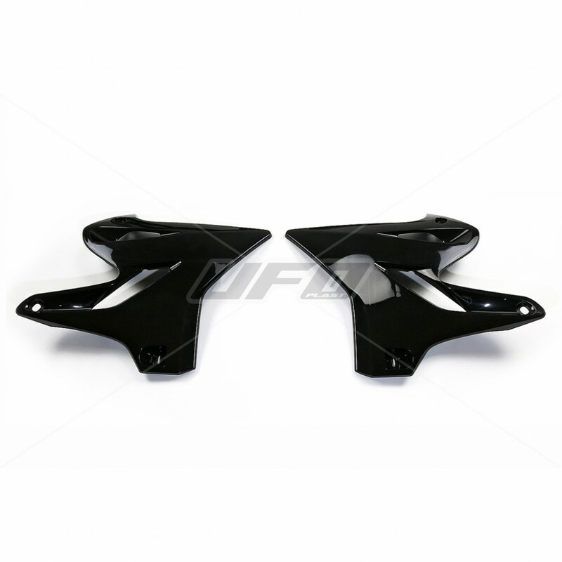 Ouïes de radiateur UFO noir Yamaha YZ125/250 Ouïes de radiateur UFO noir Yamaha YZ125/250