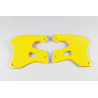 Ouïes de radiateur UFO jaune Suzuki RM125/250