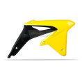 Ouïes de radiateur POLISPORT couleur origine 09-15 noir/jaune Suzuki RM-Z450 Ouïes de radiateur POLISPORT couleur origine 09-15 noir/jaune Suzuki RM-Z450
