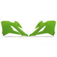 Ouïes de radiateur UFO - vert Kawasaki KX85 Ouïes de radiateur UFO - vert Kawasaki KX85
