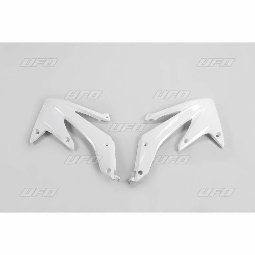 Ouïes de radiateur UFO blanc Honda CRF450R