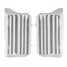 Ouïes de radiateur RACETECH blanc Honda CRF450R