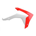 Ouïes de radiateur POLISPORT couleur origine rouge/blanc Honda CRF250R/CRF450R Ouïes de radiateur POLISPORT couleur origine rouge/blanc Honda CRF250R/CRF450R