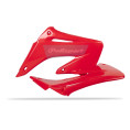 Ouïes de radiateur POLISPORT rouge Honda CRF250R/CRF450R Ouïes de radiateur POLISPORT rouge Honda CRF250R/CRF450R