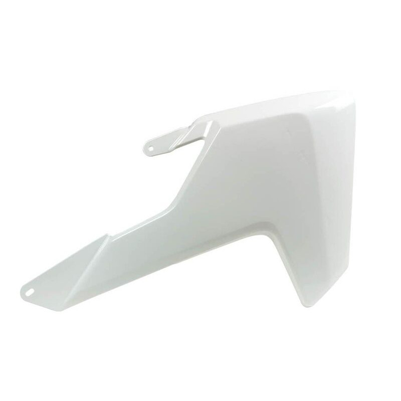 Ouïes de radiateur RACETECH blanc Husqvarna TC85 Ouïes de radiateur RACETECH blanc Husqvarna TC85