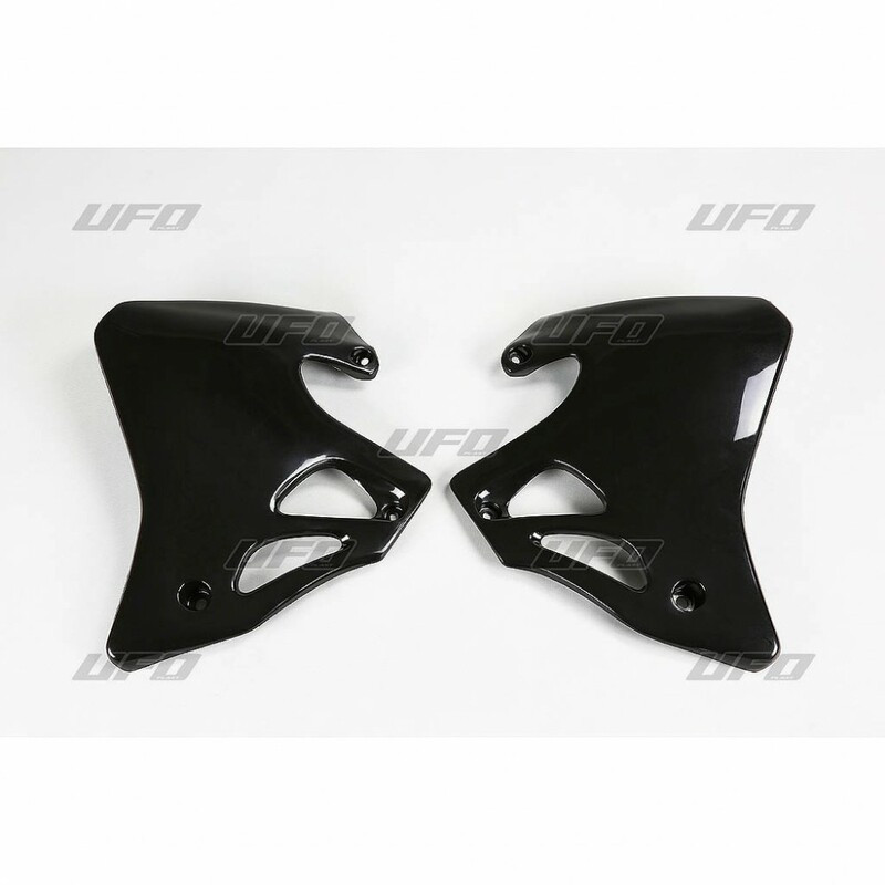 Ouïes de radiateur UFO noir Honda CR125R/250R Ouïes de radiateur UFO noir Honda CR125R/250R