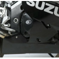 Couvre-carter droit R&G RACING noir Suzuki GSX-R750 Couvre-carter droit R&G RACING noir Suzuki GSX-R750