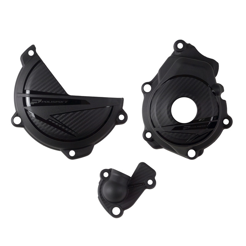 Kit complet de protections de carter moteur POLISPORT Kit complet de protections de carter moteur POLISPORT