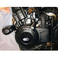 Couvre-carter gauche R&G RACING noir Honda CBR400/500 Couvre-carter gauche R&G RACING noir Honda CBR400/500